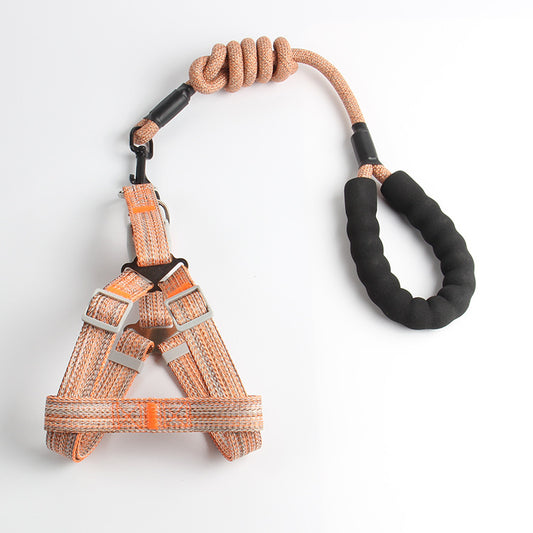 Pet Chest Harness with Traction Rope